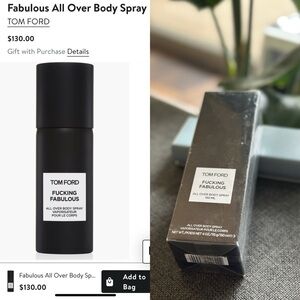 NEW Tom Ford Fabulous All Over Body Spray 150ML